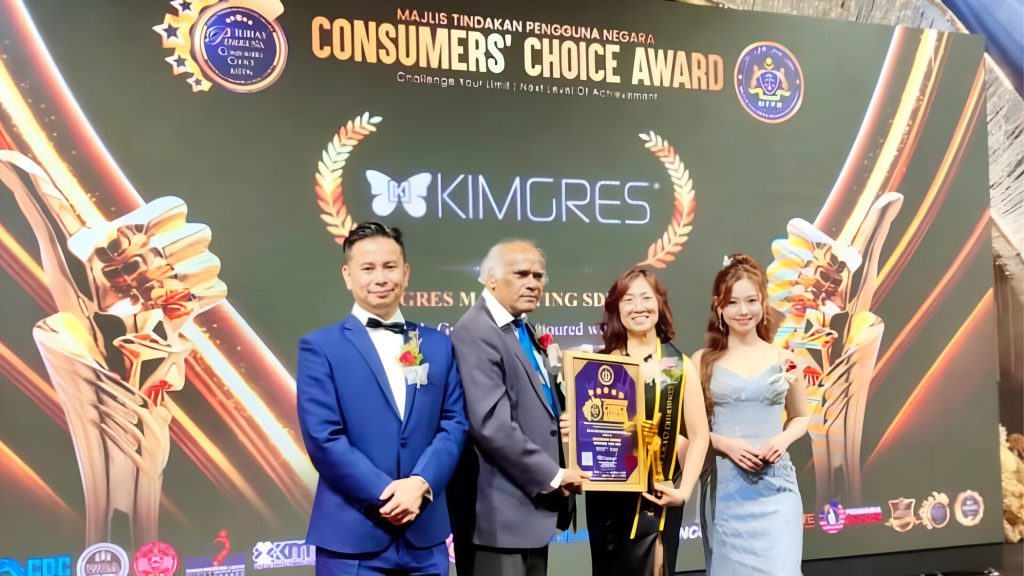 Kimgres Marketing Sdn Bhd Receives Consumers’ Choice Award 2024/2025