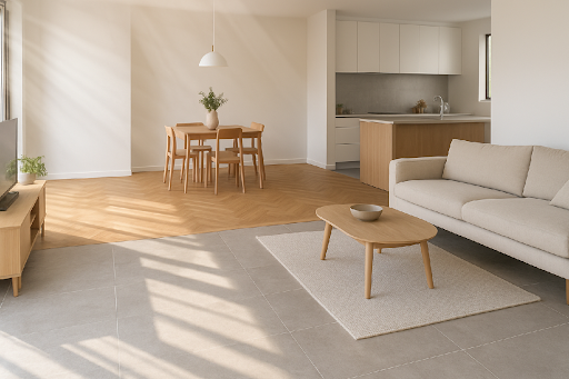 Zoning Spaces with Tiles: Smart Flow for Homes, Offices, and Retail Projects
