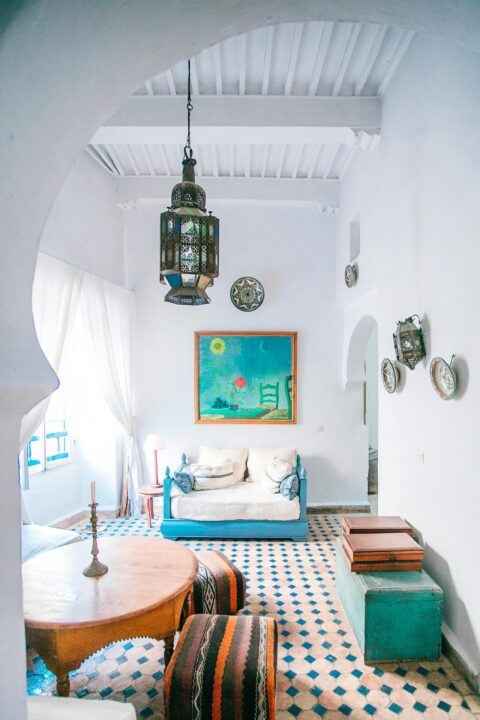 living room with good lighting