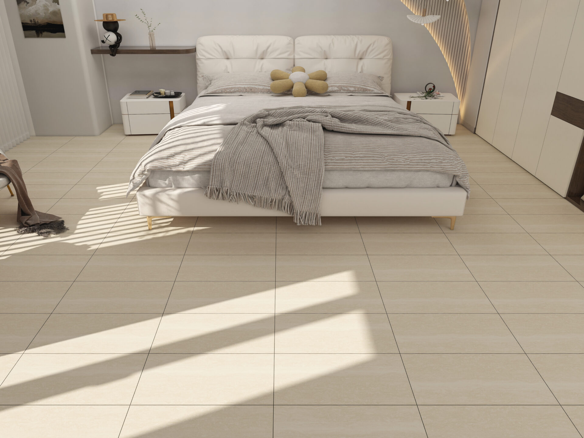 Choosing Tiles (Bedroom)