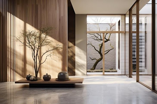 homogenous tile surface